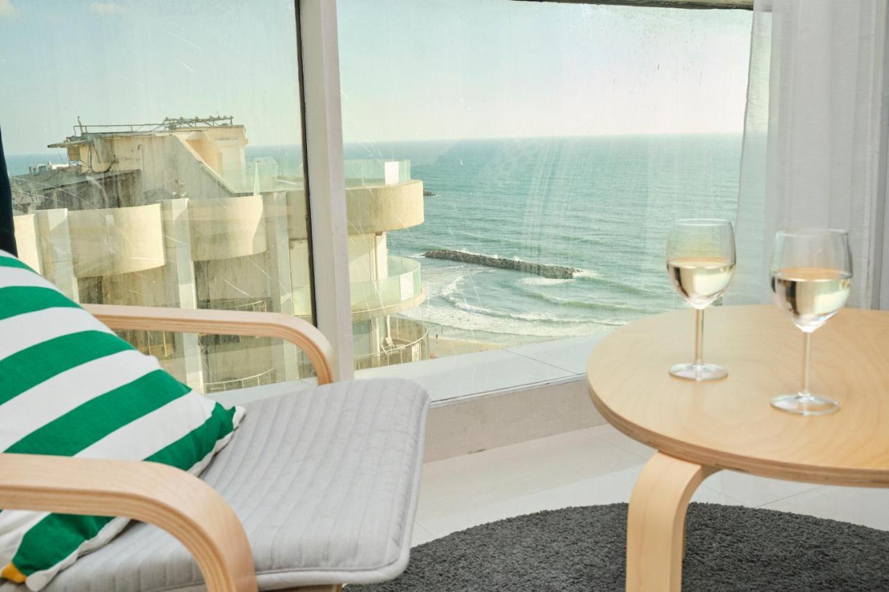 Apartament Sunny sea view studio Herzelia Zewnętrze zdjęcie